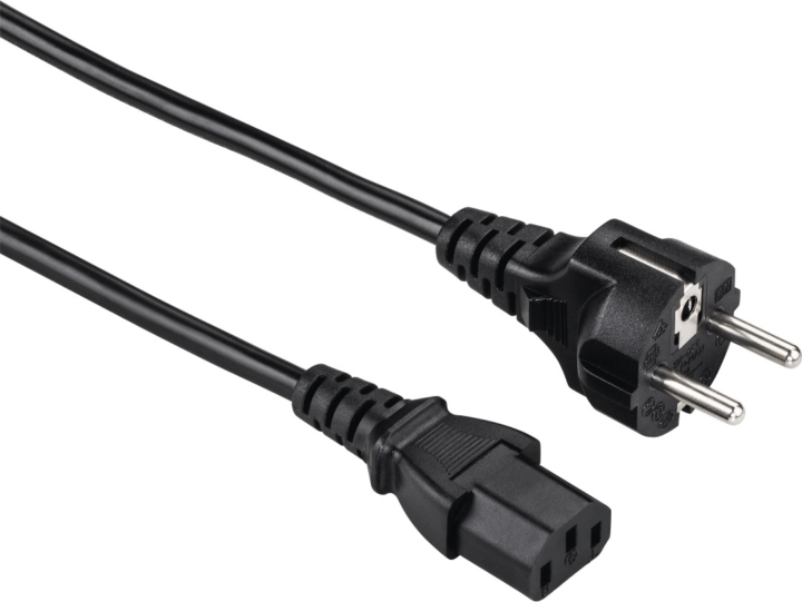 Hama 29934 ECO Hálózati kábel 1.5m Fekete