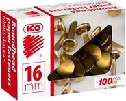 ICO 16mm Milton kapocs (100 db / csomag)
