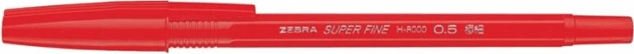 Zebra kupakos golyóstoll - 0.5mm / Piros Zebra kupakos golyóstoll - 0.5mm / Piros