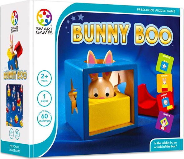 Smart Games Bunny Boo - Gondolkozz a dobozban logikai játék