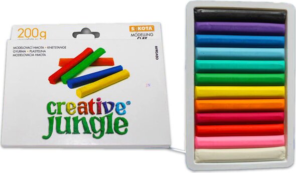 Sakota CGV2619 Creative Jungle színes gyurma - 200 g