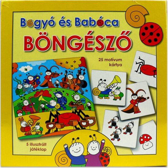 Keller & Mayer Bogyó és Babóca Böngésző társasjáték