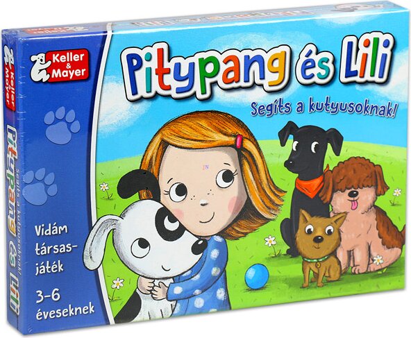 Keller & Mayer Pitypang és Lili Segíts a kutyusoknak! kártyajáték Keller & Mayer Pitypang és Lili Segíts a kutyusoknak! kártyajáték