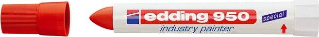 Edding "950" 10mm Jelölő marker kúpos - Piros
