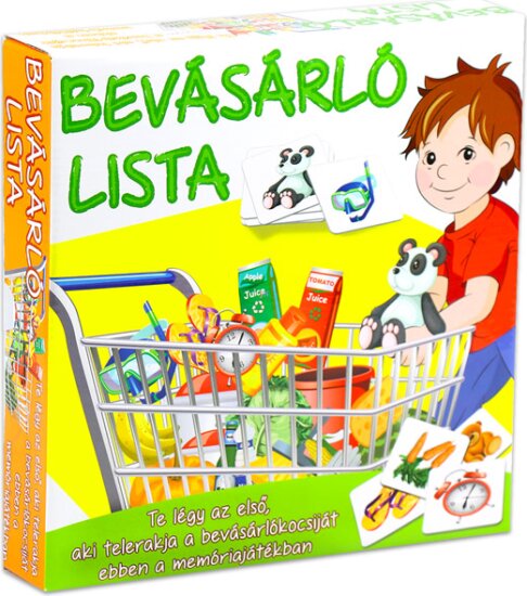 Bevásárló lista társasjáték