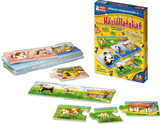 Keller&Mayer 712154 Játszva megismerjük a háziállatokat