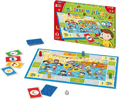 Keller&Mayer 713380 Mi lesz a jeled? készségfejlesztő társasjáték