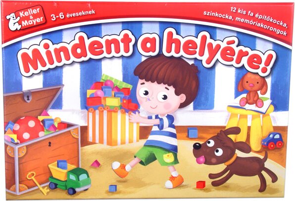 Keller&Mayer 713205 Mindent a helyére oktató játék