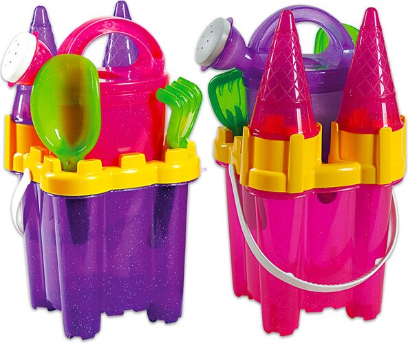 Androni Csillogó homokvár készlet kannával (több színben)