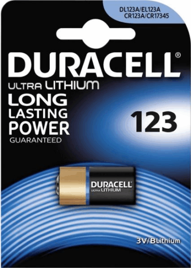 Duracell DuraLock Ultra Lithium 123 fotóelem (1 db / csomag)