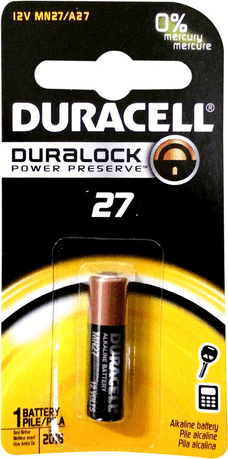 Duracell DuraLock Alkaline MN27 Elem (1 db / csomag) Duracell DuraLock Alkaline MN27 Elem (1 db / csomag)