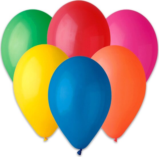Gemar Balloons G90/80 Színes lufi szett - 100 darabos Gemar Balloons G90/80 Színes lufi szett - 100 darabos