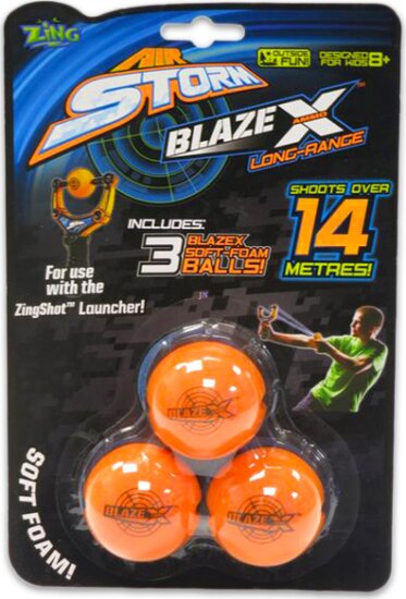 Airstorm AS973 Zing: csúzli szivacslövedék utántöltő - 3 db Airstorm AS973 Zing: csúzli szivacslövedék utántöltő - 3 db