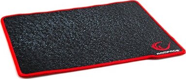 Rampage MP-11 Egérpad - Fekete + vörös szegés