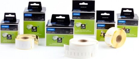 Dymo S0722410 Etikett LW nyomtatóhoz műanyag 89x36mm (260db/csomag) Átlátszó