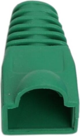 Törésgátló RJ45 csatlakozóhoz - Zöld (100 db)