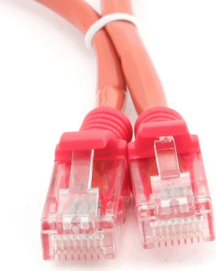 Gembird PP6U-3M/R UTP CAT6 Patch kábel 3m Piros