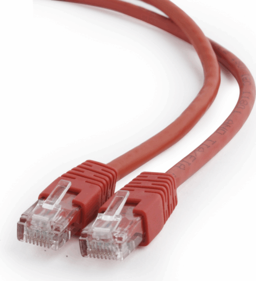 Gembird PP6U-2M/R UTP CAT6 Patch kábel 2m Piros
