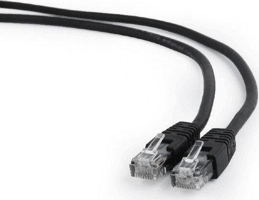 Gembird PP6U-0.5M/BK UTP CAT6 Patch kábel 0.5m Fekete