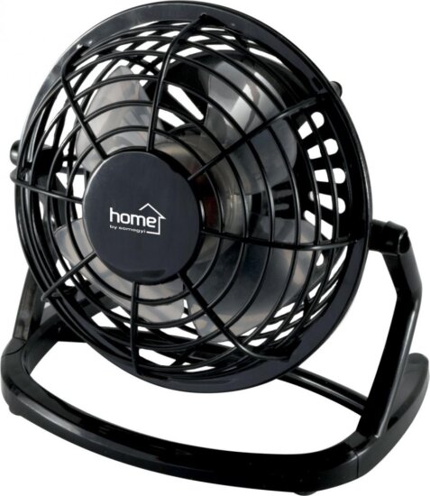 Home TF 10 USB Asztali ventilátor - Fekete Home TF 10 USB Asztali ventilátor - Fekete