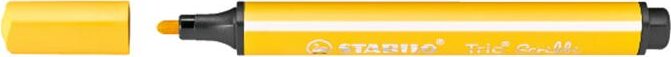 Stabilo "Trio Scribbi" 1.5-2 mm Filctoll rugós hegy - Sárga