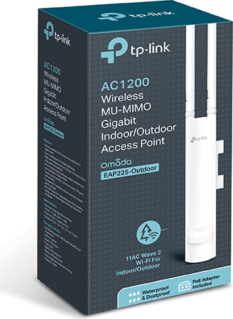 TP-Link EAP225 Wireless AC1200 MU-MIMO Gigabit Kültéri Access Point