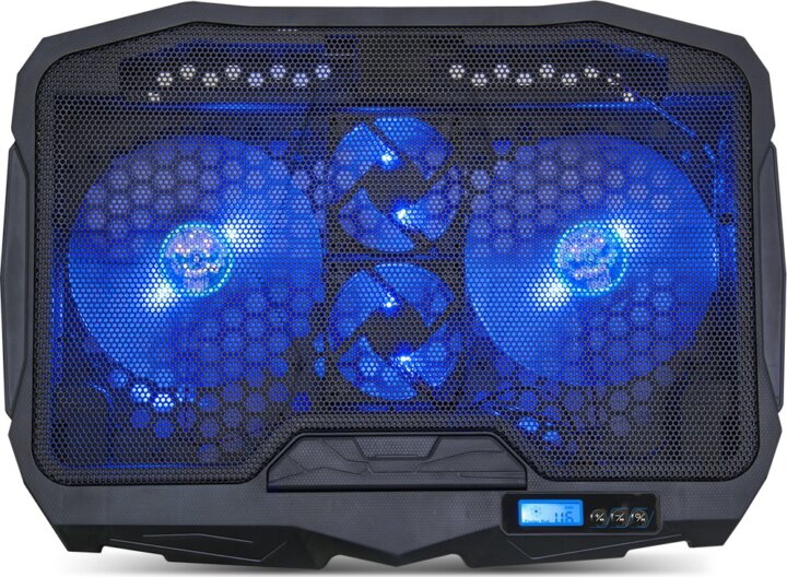 Spirit Of Gamer AirBlade 600 17" laptop hűtőpad - Fekete