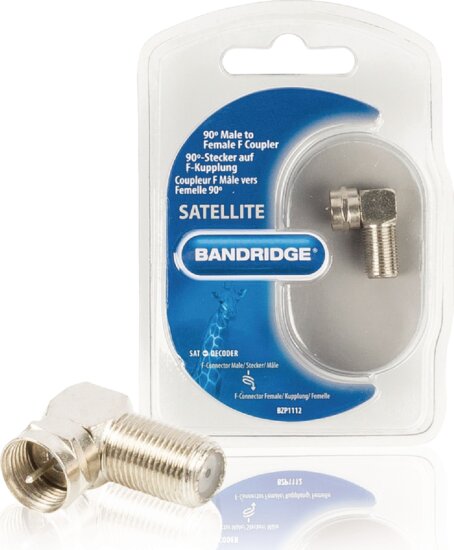 Bandridge Koaxiális F Antenna L Adapter
