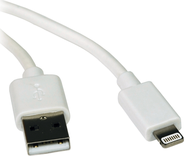 nBase 2133 USB 2.0-A apa - Lightning iPhone kábel 1m - Fehér
