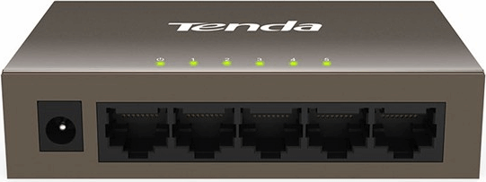 Tenda TEF1005D 5-portos Fast Ethernet Switch Tenda TEF1005D 5-portos Fast Ethernet Switch