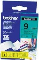 Brother TZ721 P-TOUCH Feliratozógép szalag 9mm fekete