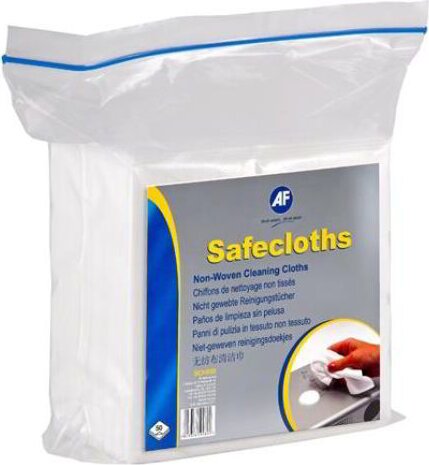 AF Safecloths Szálmentes törlőkendő 34x32 cm (50 db)