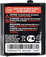 Motorola PMNN4477AR Talkabout walkie-talkie-hoz Akkumulátor 800mAh