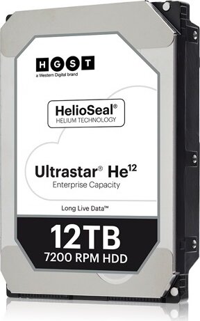 HGST 12TB Ultrastar He12 SAS 3.5" szerver HDD