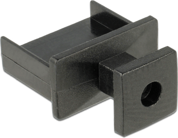 Delock 64009 USB A-Type Porvédő - Fekete (10 db) Delock 64009 USB A-Type Porvédő - Fekete (10 db)