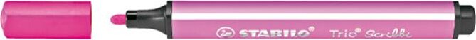 Stabilo "Trio Scribbi" 1.5-2mm Filctoll rugós hegy - Rózsaszín