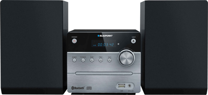 Blaupunkt MS12BT Mikro HiFi Rendszer - Fekete/Ezüst