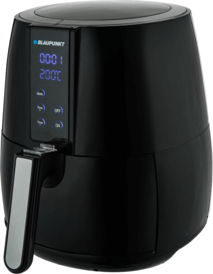Blaupunkt AFD501 Airfryer Forrólevegős sütő 2,5L 1500 Watt - Fekete