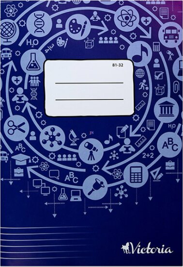 Victoria 32 lapos A4 vonalas füzet