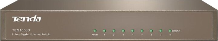 Tenda TEG1008D Gigabit Switch - Bronz