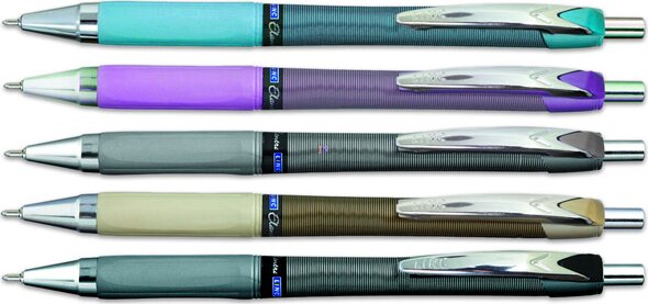 Sakota Linc Elantra nyomógombos golyóstoll - 0.3mm / Pasztell színekben