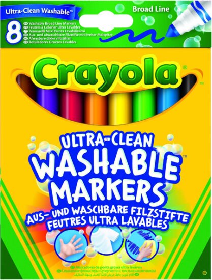 Crayola 58-8328 Lemosható vastag filctoll - Vegyes színek (8db) Crayola 58-8328 Lemosható vastag filctoll - Vegyes színek (8db)