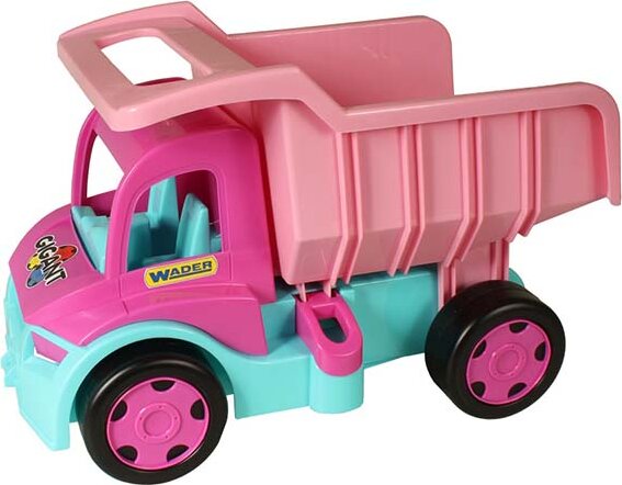 Wader-Wozniak 65006 Nagy rózsaszín dömper 55 cm