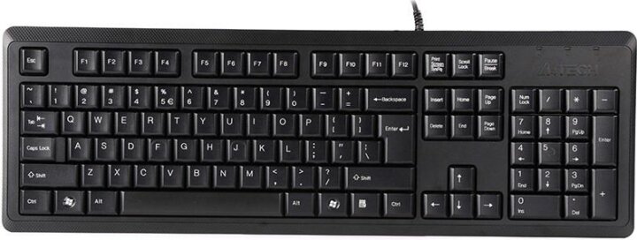 A4Tech KR-92 USB Billentyűzet ENG - Fekete