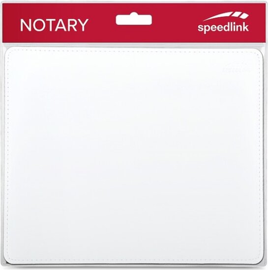 Speedlink SL-6243-LWT Notary Soft Touch Egérpad - Fehér