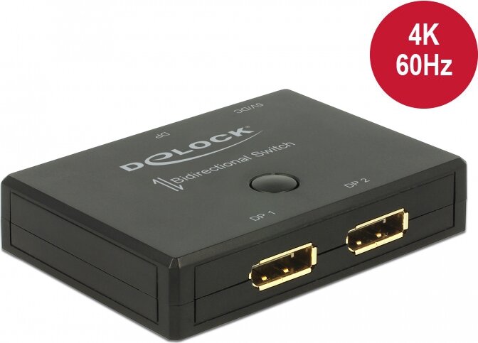 Delock 18750 DisplayPort 2-port Switch