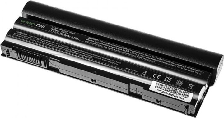 Green Cell DE56T Dell Latitude Laptop akkumulátor 6600 mAh Green Cell DE56T Dell Latitude Laptop akkumulátor 6600 mAh