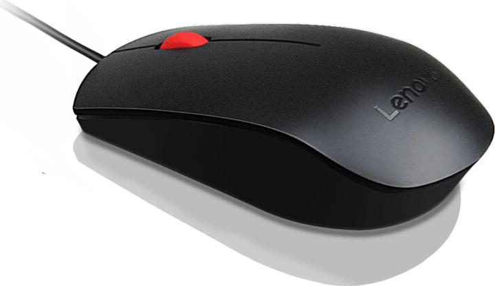 Lenovo Essential USB egér - Fekete