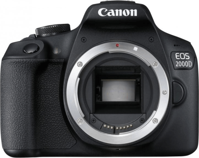 Canon EOS 2000D Digitális fényképezőgép - Fekete