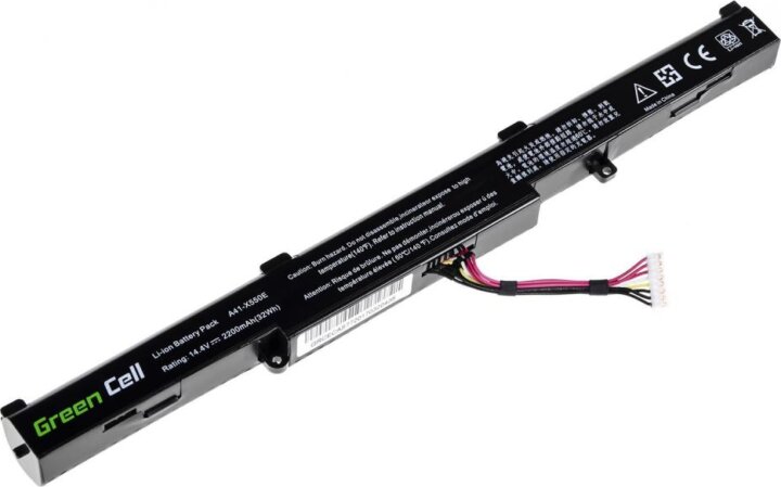 Green Cell AS77 Asus Notebook akkumulátor 2200 mAh
